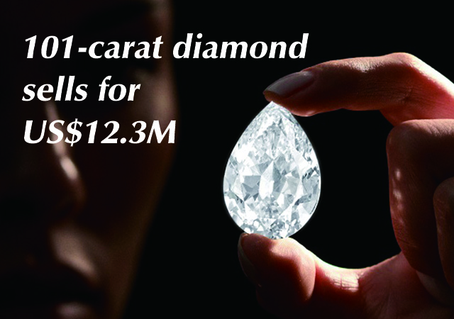 101-carat diamond sells for US$12.3M – in cryptocurrency