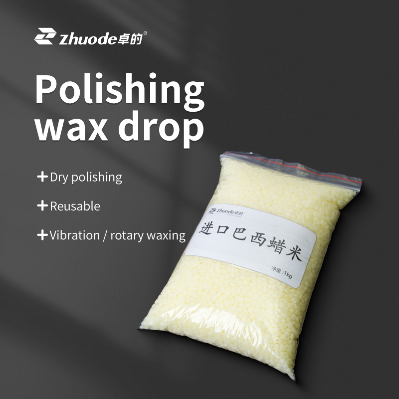 Polishing wax drop