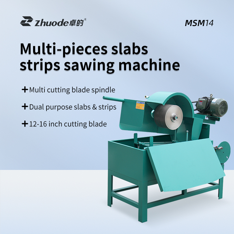 Multi-pieces slabs/strips sawing machine MSM14