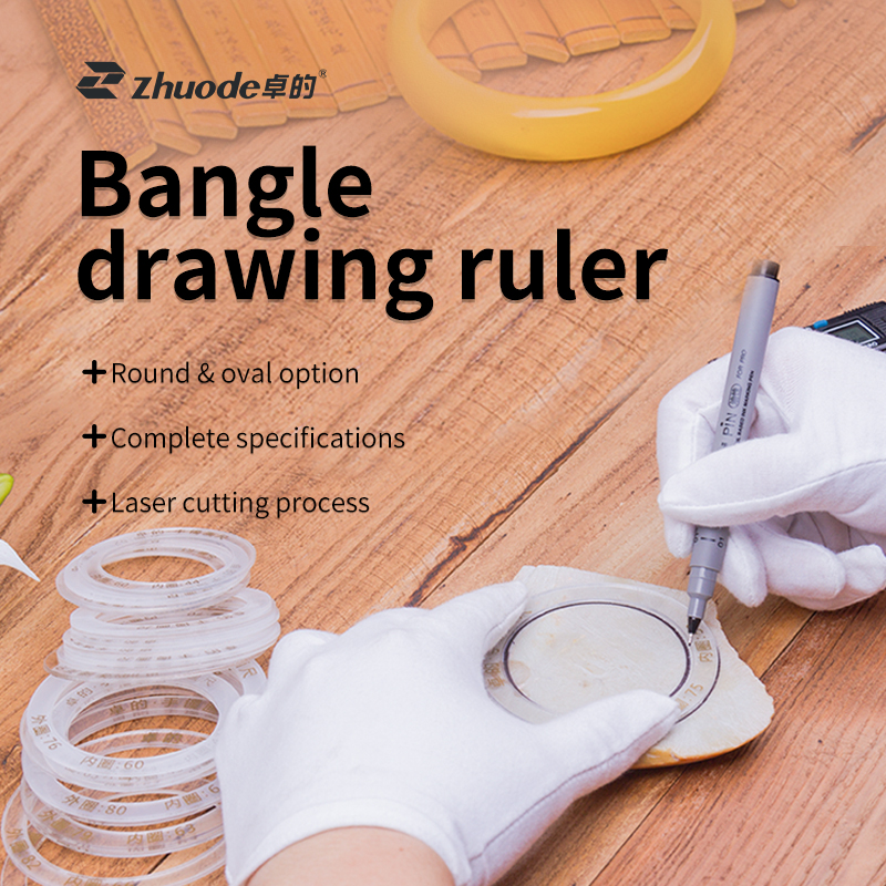 Bangle drawing ruler